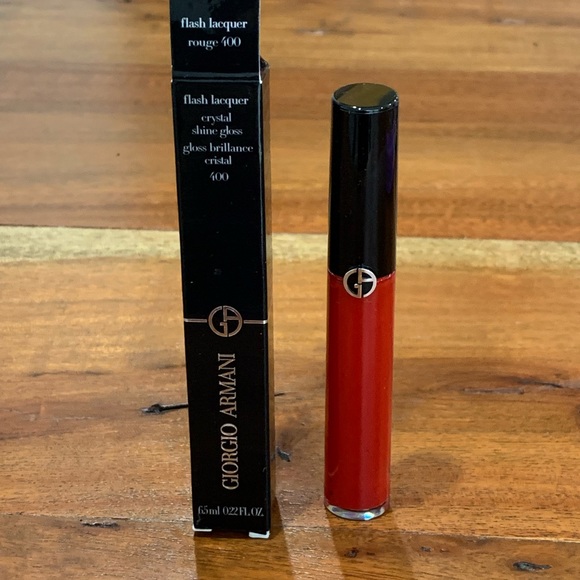 Giorgio Armani Flash Lacquer rouge 400 lip maestro intense velvet color - Picture 6 of 6